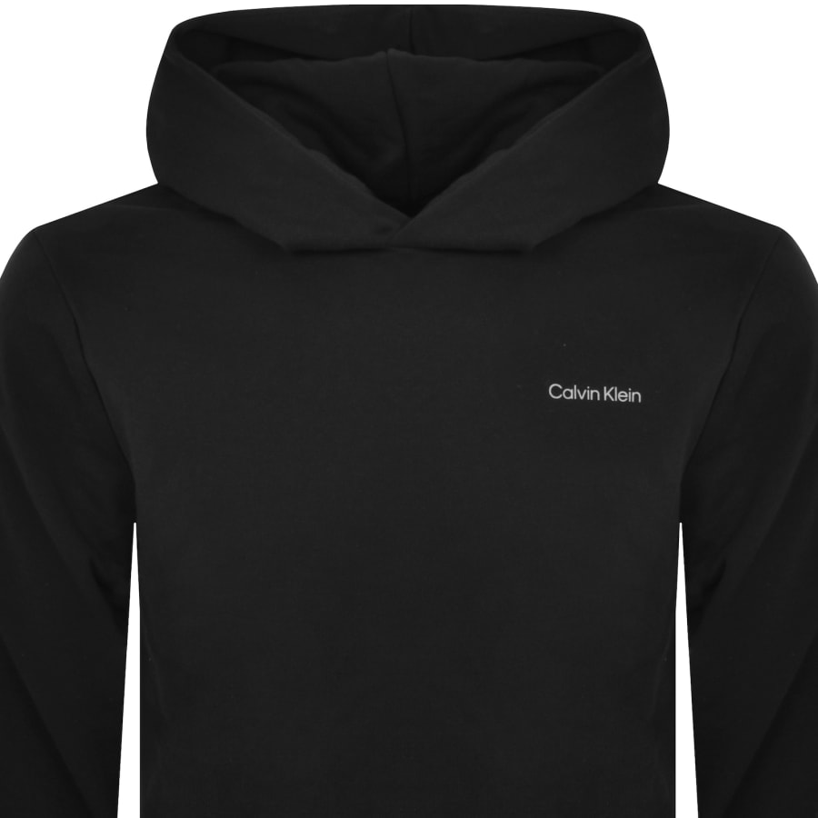 Calvin Klein Logo Hoodie Black
